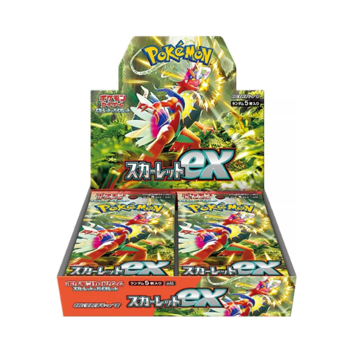 Scarlet EX Pokemon Japanese Booster Box