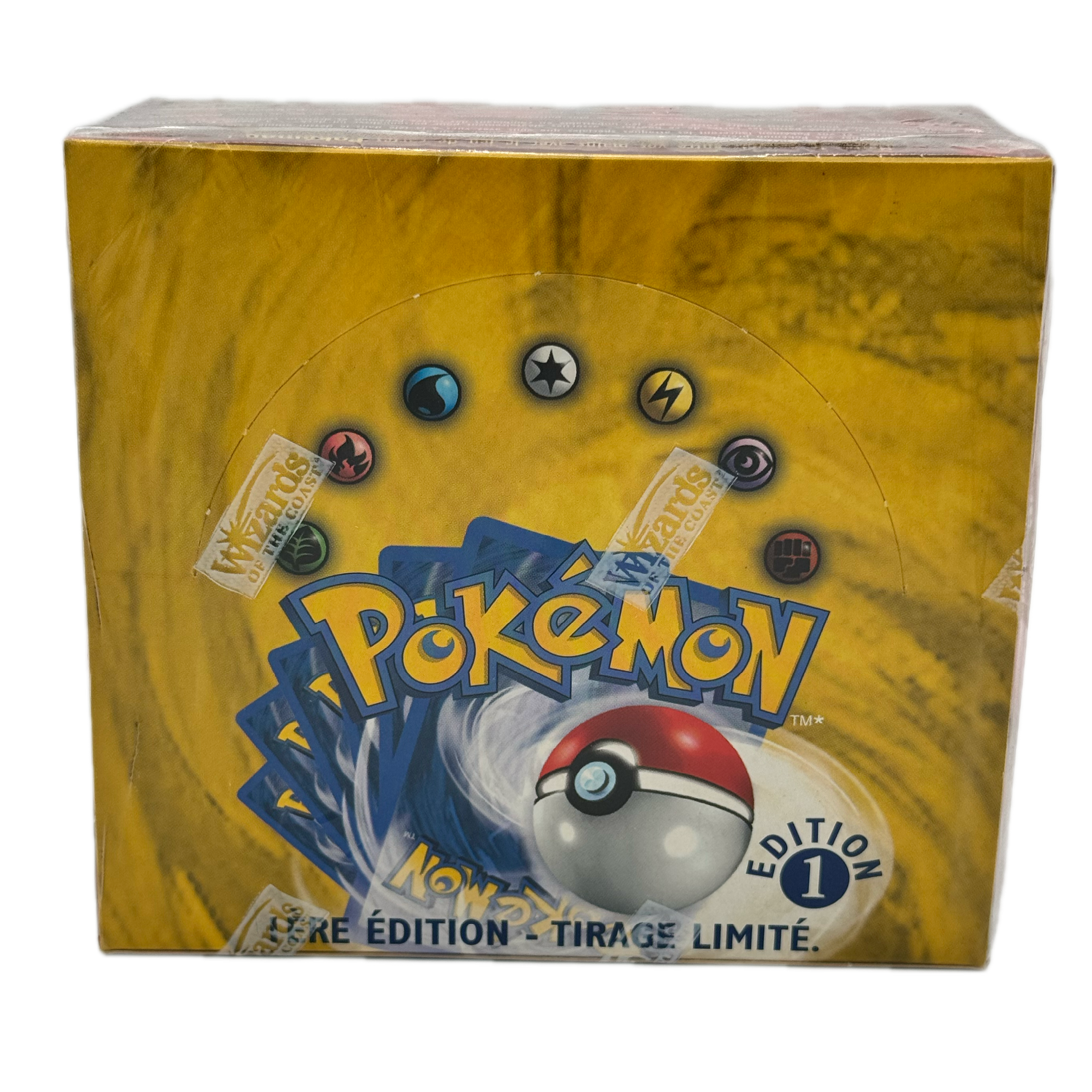 pokemon base set 1st edition booster box Pokemon Base Set French 1st Edition Booster Box – Blazing Cards