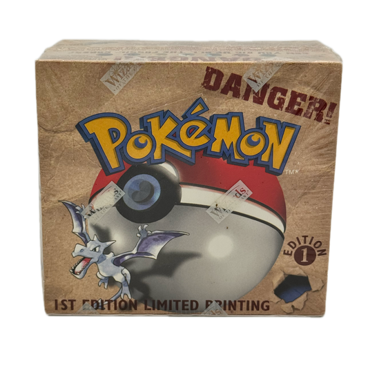 Pokemon Fossil 1st Edition Booster Box