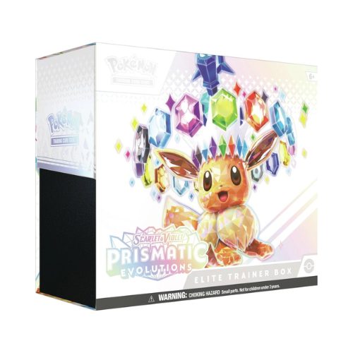 Prismatic Evolutions Pokemon Elite Trainer Box