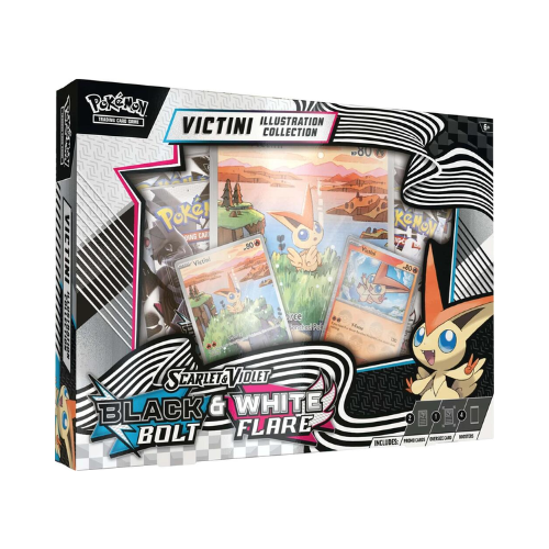 Unova Victini Illustration Collection Black & White