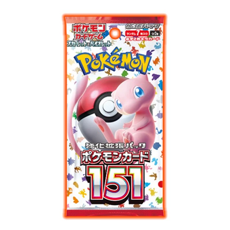 151 Pokemon Japanese Booster Pack