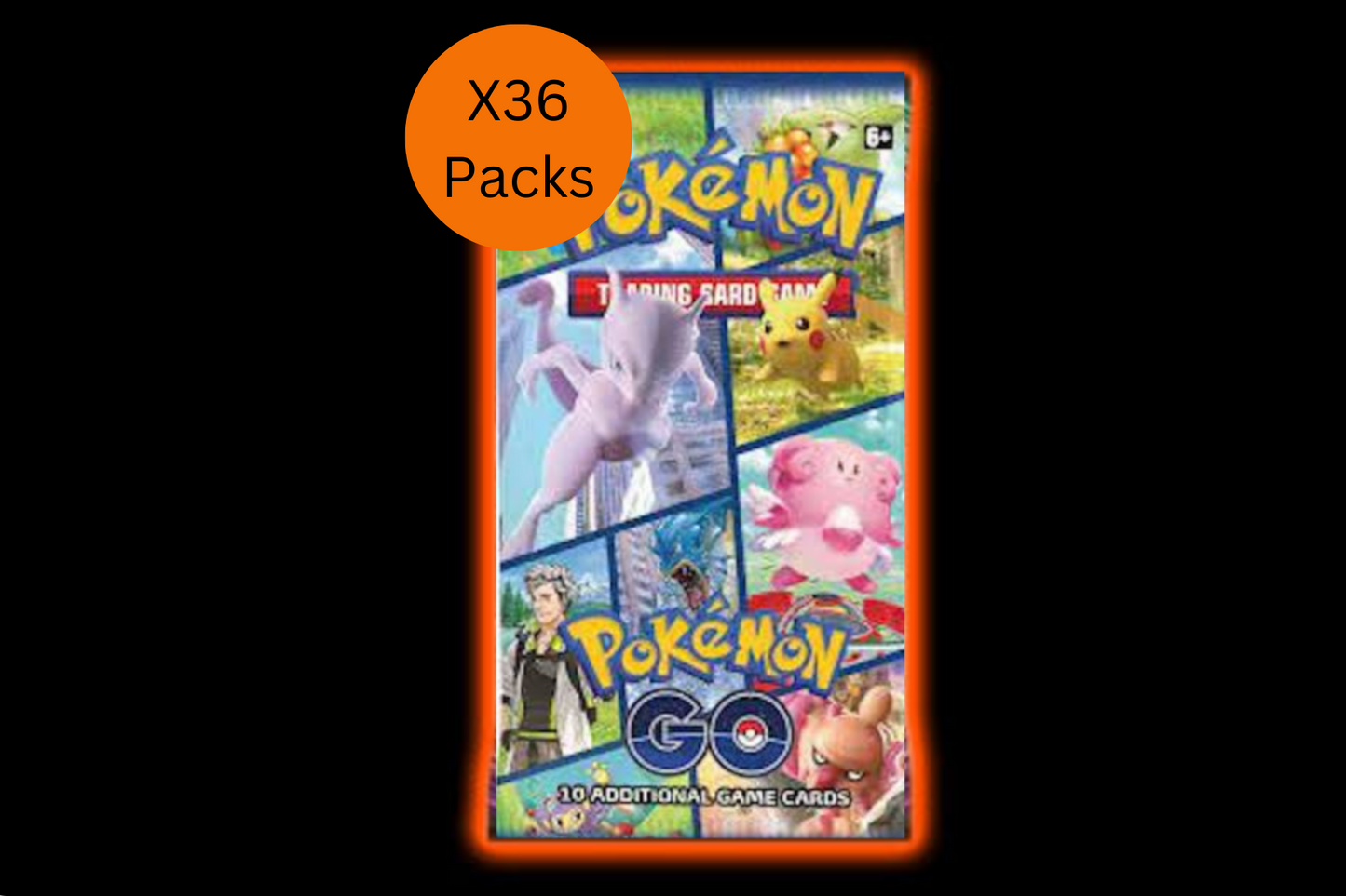 X36 Pokemon Go Booster Packs