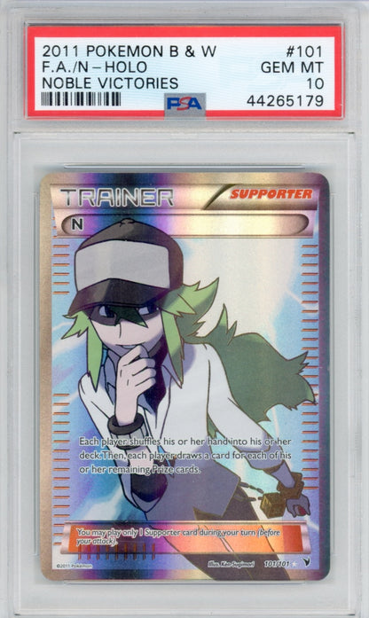 Pokemon N PSA 10 Noble Victories *POP 58*
