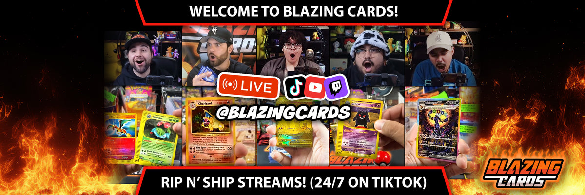 Blazing Cards - Hottest Cards In Stock
