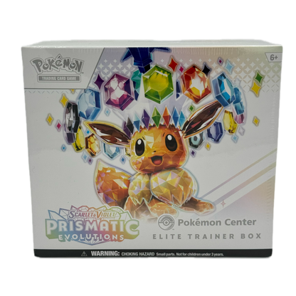 Pokemon Center Prismatic Evolutions Elite Trainer Box