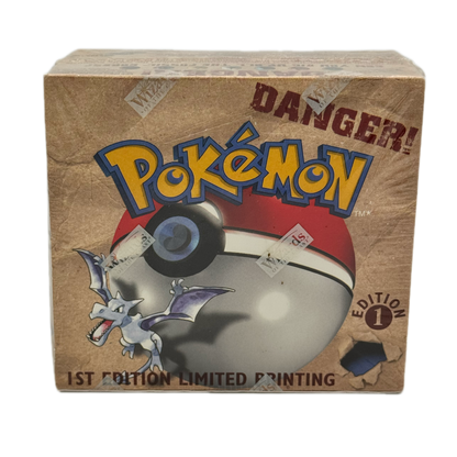 Pokemon Fossil 1st Edition Booster Box