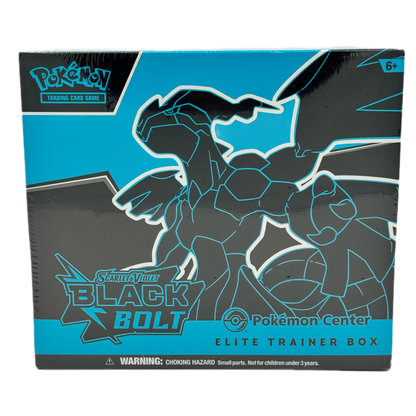 Pokemon Center Black Bolt Elite Trainer Box
