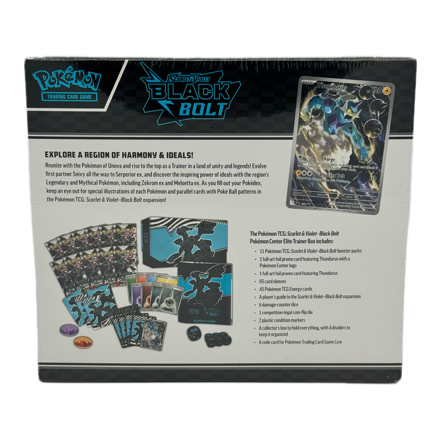Pokemon Center Black Bolt Elite Trainer Box