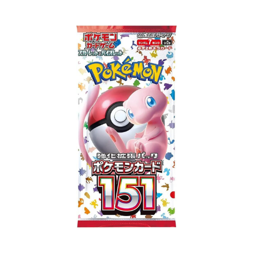 151 Pokemon Japanese Booster Pack