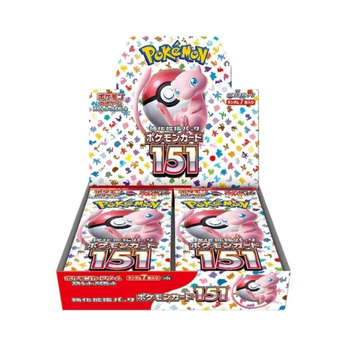 151 Pokemon Japanese Booster Box