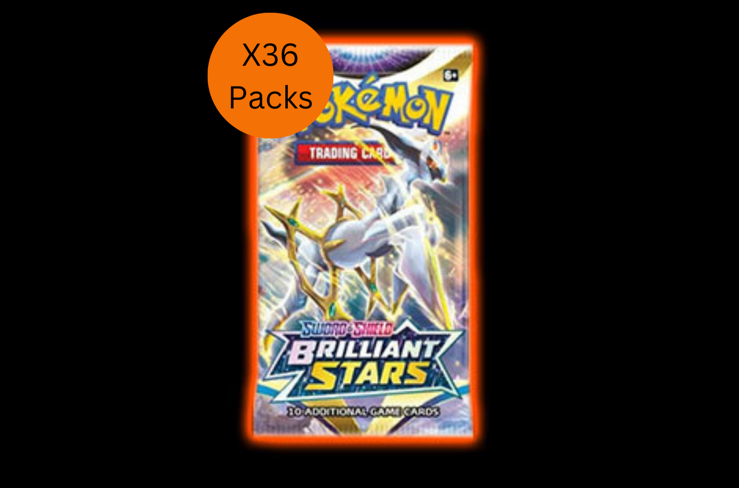 X36 Brilliant Stars Booster Packs