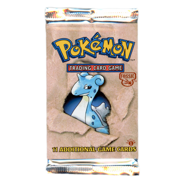 Pokemon Fossil 1st Edition Booster Pack