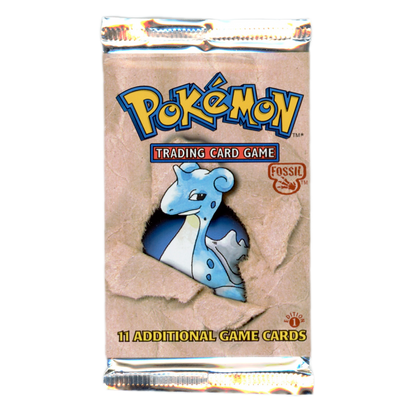 Pokemon Fossil 1st Edition Booster Pack
