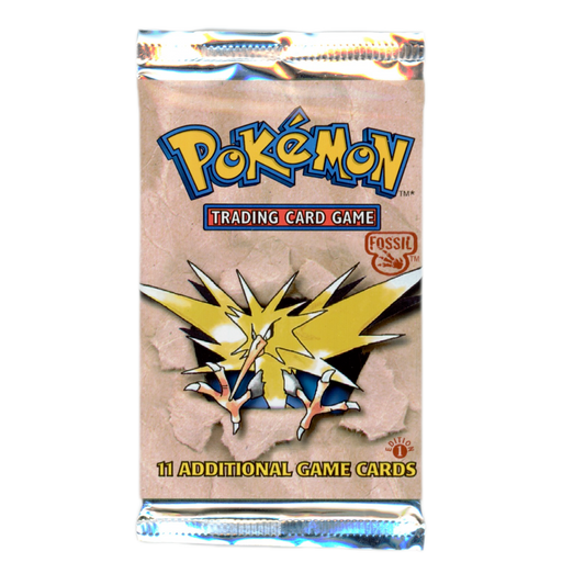 Pokemon Fossil 1st Edition Booster Pack