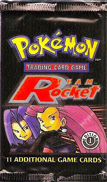 Oxillery Team Rocket 1st Edition Booster Pack